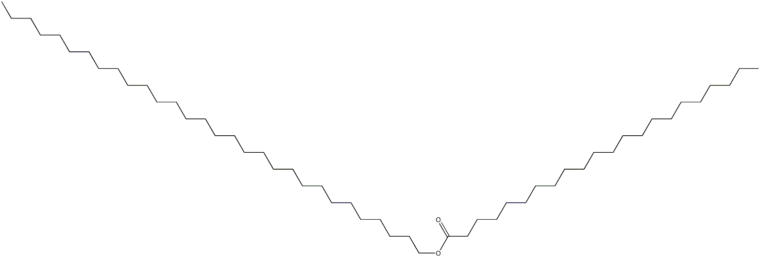 Docosanoic acid triacontyl ester Structural