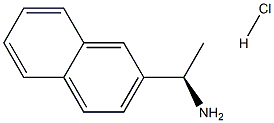 (R)-1-(Naphthalen-2-yl)ethanamine hydrochloride Structural Picture