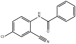 N-(4-chloro-2-cyanophenyl)benzonitrile Structural