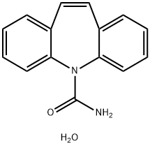 5H-Dibenz[b,f]azepine-5-carboxamide dihydrate Structural