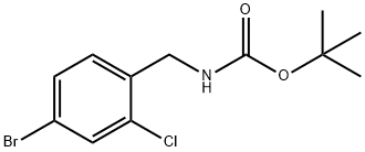 tert-butyl 4-bromo-2-chlorobenzylcarbamate