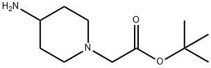 tert-butyl 2-(4-aminopiperidin-1-yl)acetate