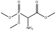 Acetic acid, amino(dimethoxyphosphinyl)-, methyl ester (9CI) Structural