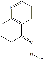 7,8-Dihydro-6H-quinolin-5-one hydrochloride Structural