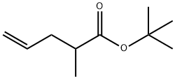 tert-butyl 2-methylpent-4-enoate Structural