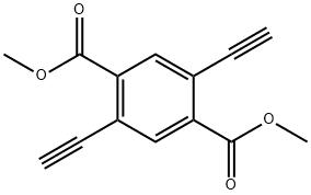 Dimethyl 2,5-diethynylterephthalic acid Structural