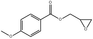 oxiran-2-ylmethyl 4-methoxybenzoate Structural