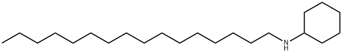 N-CYCLOHEXYLHEXADECYLAMINE Structural