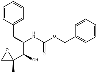 benzyl ((1R,2S)-1-hydroxy-1-((S)-2-methyloxiran-2-yl)-3-phenylpropan-2-yl)carbamate Structural