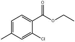 Ethyl 2-chloro-4-methylbenzoate Structural