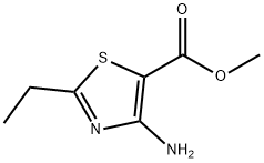 methyl 4-amino-2-ethylthiazole-5-carboxylate Structural