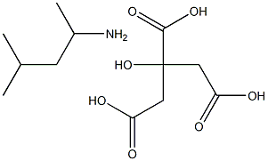 1,3-dimethyl-butylamine citrate