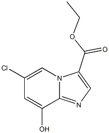 ethyl 6-chloro-8-hydroxyimidazo[1,2-a]pyridine-3-carboxylate Structural