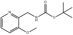 tert-Butyl ((3-methoxypyridin-2-yl)methyl)carbamate Structural