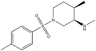 (3R,4R)-N,4-dimethyl-1-tosylpiperidin-3-amine