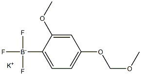 Potassium trifluoro[2-methoxy-4-(methoxymethoxy)phenyl]boranuide
