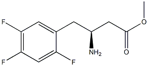 (S)-methyl 3-amino-4-(2,4,5-trifluoro phenyl) butanoate