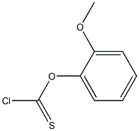 O-2-methoxyphenyl chlorothioformate Structural