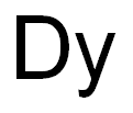 Dysprosium Standard, 1000μg/mL Structural