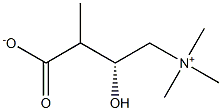 (3R)methyl-3-Hydroxy-4-(trimethylammonio)butanoate Structural