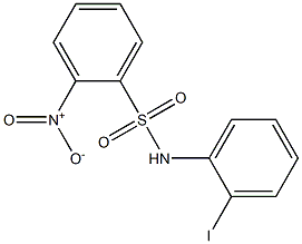 N-(2-Iodophenyl)-2-nitrobenzenesulfonamide, 97% Structural