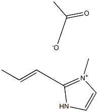 1-propenyl-3-methylimidazolium acetate