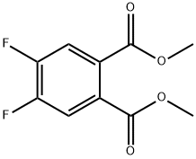 Dimethyl 4,5-difluorophthalate Structural