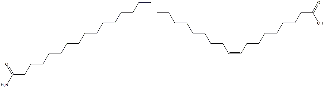 Oleic acid, palmitic acid amide Structural