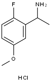 1-(2-FLUORO-5-METHOXYPHENYL)ETHAN-1-AMINE HYDROCHLORIDE