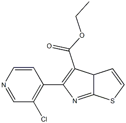 ethyl 5-(3-chloropyridin-4-yl)-3aH-thieno[2,3-b]pyrrole-4-carboxylate