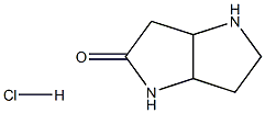 Hexahydro-pyrrolo[3,2-b]pyrrol-2-one hydrochloride Structural