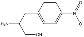 2-amino-3-(4-nitrophenyl) propan-1-ol Structural