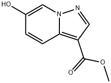 methyl 6-hydroxypyrazolo[1,5-a]pyridine-3-carboxylate Structural