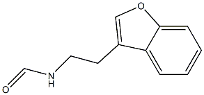 N-[2-(3-benzofuranyl)ethyl]Formamide Structural