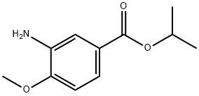 isopropyl 3-amino-4-methoxybenzoate Structural