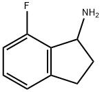 7-FLUOROINDANYLAMINE Structural