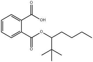 DL-MONO-1-TERT-BUTYLPENTYL PHTHALATE Structural