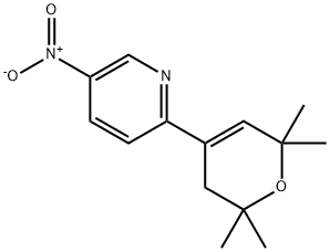 5-nitro-2-(2,2,6,6-tetramethyl-3,6-dihydro-2H-pyran-4-yl)-pyridine