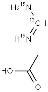 Formamidine-13C,d,15N2 acetate
		
	 Structural
