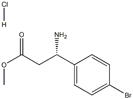 (S)-Methyl 3-amino-3-(4-bromophenyl)propanoate hydrochloride