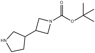 Tert-Butyl 3-(Pyrrolidin-3-Yl)Azetidine-1-Carboxylate Structural
