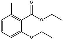 Ethyl 2-ethoxy-6-methylbenzoate Structural