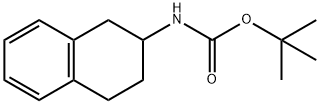 tert-butyl 1,2,3,4-tetrahydronaphthalen-2-ylcarbamate Structural