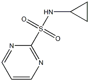 N-cyclopropylpyrimidine-2-sulfonamide Structural