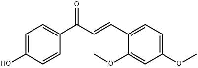 4'-Hydroxy-2,4-dimethoxychalcone Structural