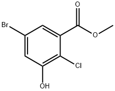 methyl 5-bromo-2-chloro-3-hydroxybenzoate