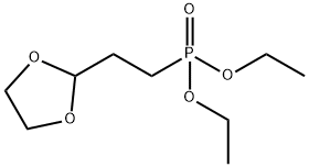 diethyl (2-(1,3-dioxolan-2-yl)ethyl)phosphonate Structural