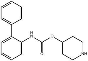 piperidin-4-yl [1,1'-biphenyl]-2-ylcarbamate Structural