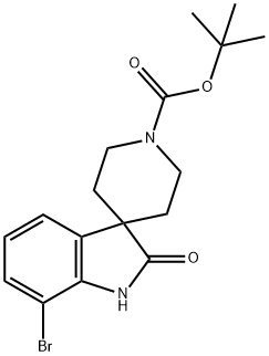 tert-Butyl 7-bromo-2-oxospiro[indoline-3,4'-piperidine]-1'-carboxylate