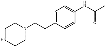 N-[4-[2-(1-piperazinyl)ethyl]phenyl]Acetamide Structural